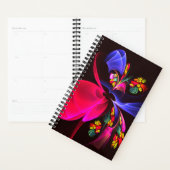 Modern kleurrijk bloemig Abstract kunstpatroon #06 Planner (Display)