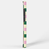 Modern kleurrijk dambord samsung galaxy hoesje (Rechterkant)