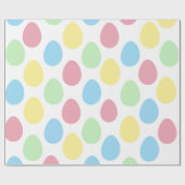 Modern kleurrijk eierpatroon | Snellere wrapping Cadeaupapier (Vlak)
