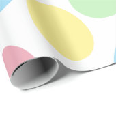 Modern kleurrijk eierpatroon | Snellere wrapping Cadeaupapier (Rol Hoek)