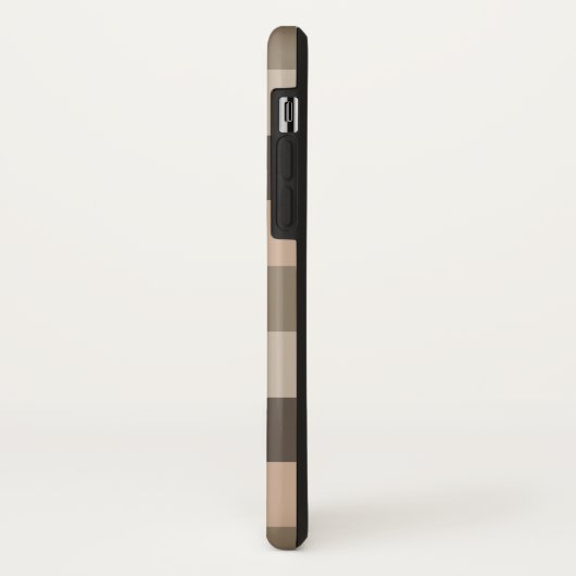 Modern kleurrijk gestreept patroon Case-Mate iPhone case (Achterkant/links)