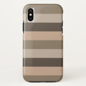 Modern kleurrijk gestreept patroon Case-Mate iPhone case (Achterkant)