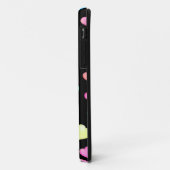 Modern kleurrijk hartpatroon Case-Mate iPhone case (Achterkant/links)