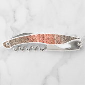 Modern kleurrijk hout kurkentrekker (Achterkant)