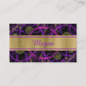 Modern kleurrijk industrieel Visitekaartje (Voorkant)