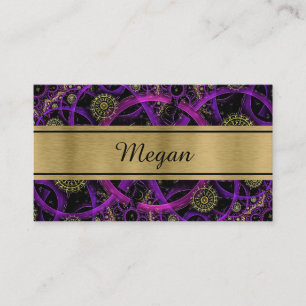 Modern kleurrijk industrieel Visitekaartje