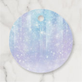 Modern kleurrijk kerstthema bedankjes labels (Achterkant)