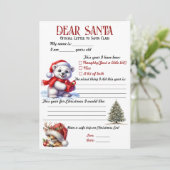 Modern kleurrijk kerstthema feestdagenkaart (Staand voorkant)