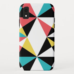 Modern, kleurrijk, leuk, trendy, geometrisch patro Case-Mate iPhone case