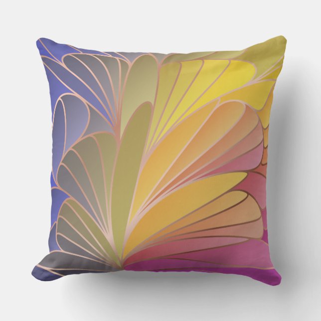 modern,kleurrijk,nieuwe kunst,art deco,pattern,abs buitenkussen (Voorkant)