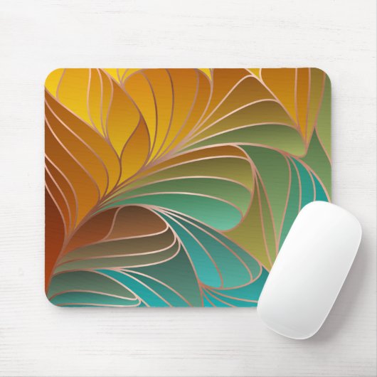 modern,kleurrijk,nieuwe kunst,art deco,pattern,abs muismat (Met muis)