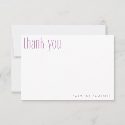 Modern kleurrijk Paars Geometrisch Afstuderen Bedankkaart (Voorkant)