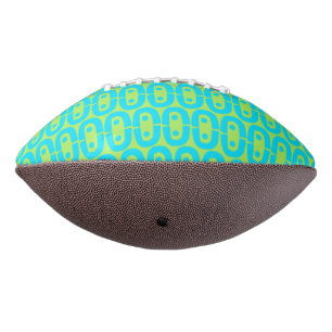 modern kleurrijk patroon american football