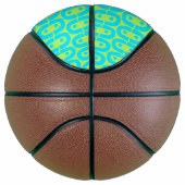modern kleurrijk patroon basketbal (Rechts)