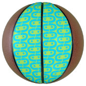 modern kleurrijk patroon basketbal (Verticaal)