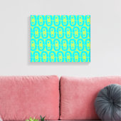 modern kleurrijk patroon canvas afdruk (Insitu (Woonkamer))