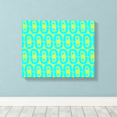 modern kleurrijk patroon canvas afdruk (Insitu (Houten vloer))