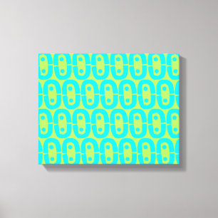 modern kleurrijk patroon canvas afdruk