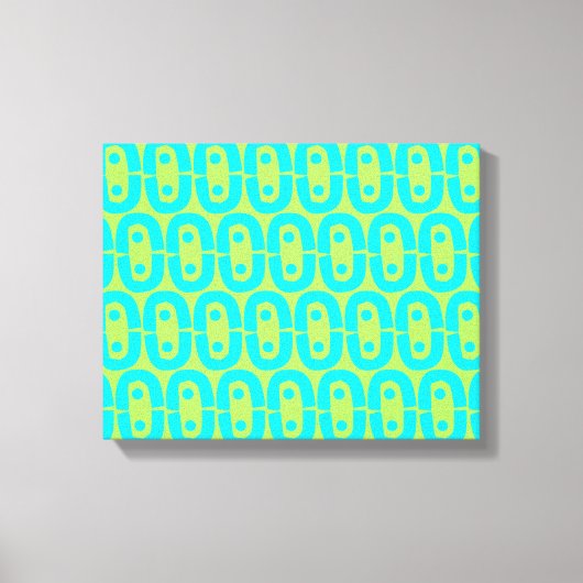 modern kleurrijk patroon canvas afdruk (Voorkant)