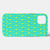 modern kleurrijk patroon Case-Mate iPhone case (Achterkant (horizontaal))