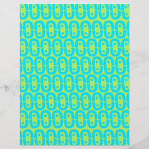 modern kleurrijk patroon flyer