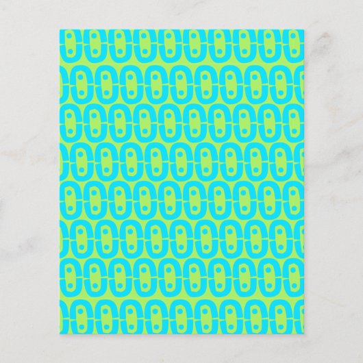 modern kleurrijk patroon flyer (Voorkant)