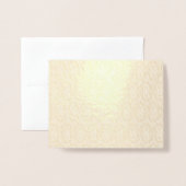 modern kleurrijk patroon folie kaarten (Voorkant met envelop)