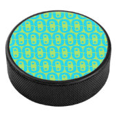 modern kleurrijk patroon hockey puck (3/4)