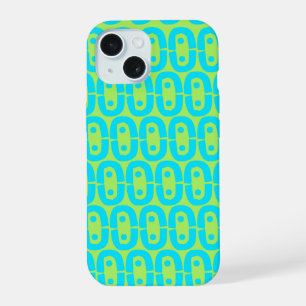 modern kleurrijk patroon iPhone 15 case