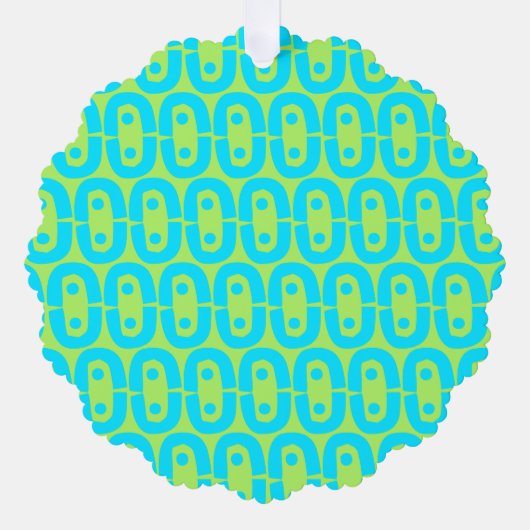 modern kleurrijk patroon ornament kaart (Voorkant)