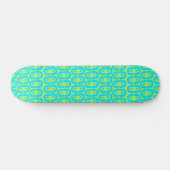 modern kleurrijk patroon persoonlijk skateboard (Horizontaal)