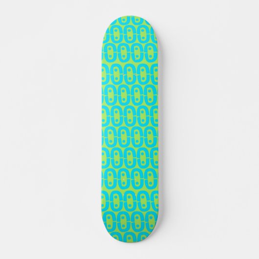 modern kleurrijk patroon persoonlijk skateboard (Voorkant)