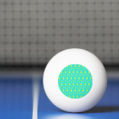 modern kleurrijk patroon pingpongbal (Net)