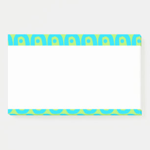 modern kleurrijk patroon post-it® notes
