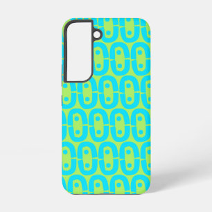 modern kleurrijk patroon samsung galaxy hoesje