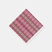 Modern kleurrijk patroon servet (Hoek)