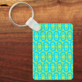 modern kleurrijk patroon sleutelhanger (Voorkant)