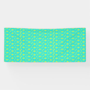 modern kleurrijk patroon spandoek