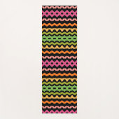 Modern kleurrijk patroon yogamat (Voorkant)