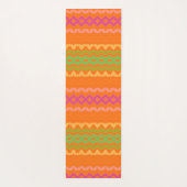 Modern kleurrijk patroon yogamat (Achterkant)