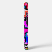 Modern kleurrijk patroonontwerp Case-Mate iPhone case (Achterkant / Links)