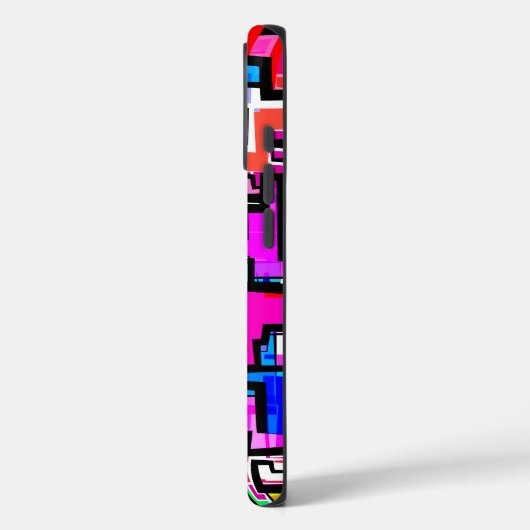 Modern kleurrijk patroonontwerp Case-Mate iPhone case (Achterkant / Links)