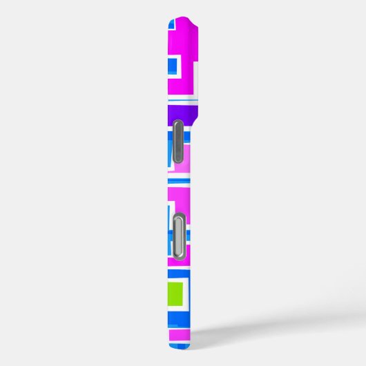 Modern kleurrijk patroonontwerp Case-Mate iPhone case (Achterkant / Rechts)