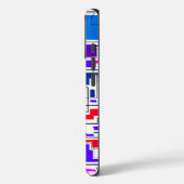 Modern kleurrijk patroonontwerp Case-Mate iPhone case (Achterkant / Links)