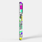 Modern kleurrijk patroonontwerp Case-Mate iPhone case (Achterkant / Rechts)