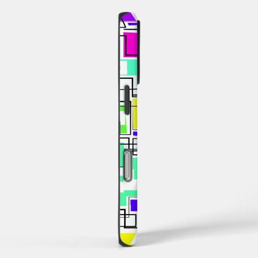 Modern kleurrijk patroonontwerp Case-Mate iPhone case (Achterkant / Rechts)