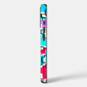 Modern kleurrijk patroonontwerp Case-Mate iPhone case (Achterkant / Links)