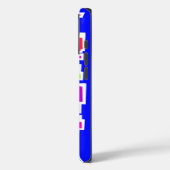 Modern kleurrijk patroonontwerp Case-Mate iPhone case (Achterkant / Links)