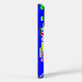 Modern kleurrijk patroonontwerp Case-Mate iPhone case (Achterkant / Rechts)