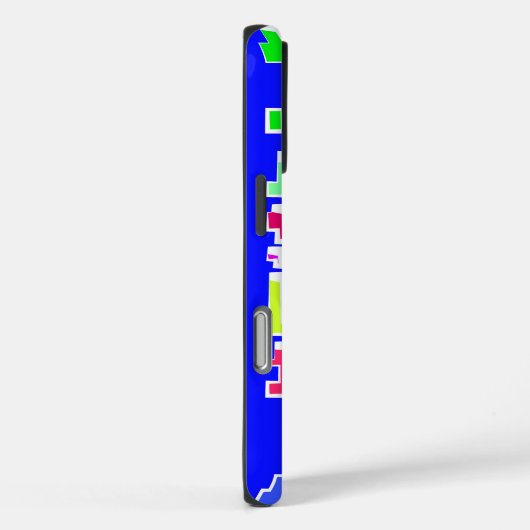 Modern kleurrijk patroonontwerp Case-Mate iPhone case (Achterkant / Rechts)